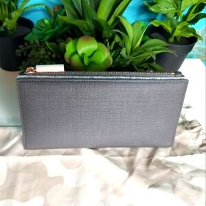 Dagne Dover Slim Bi-fold Wallet Graphite